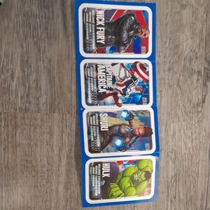 Nike Kids Marvel Character Cards